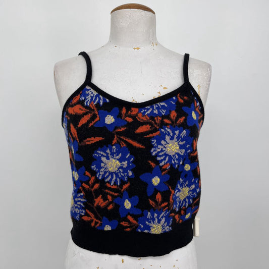 Maeve Slvls Floral Sweater