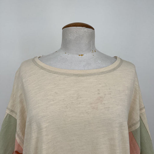 Easel S/stripe Slv Tee Shirt