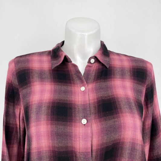 J Jill L/s Plaid Shirt