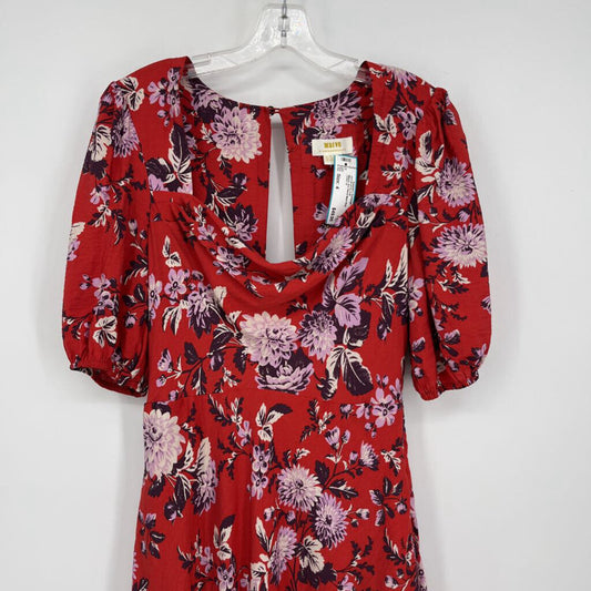 Maeve S/s Floral Maxi