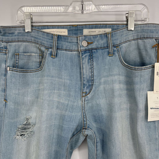 Pilcro Straight Crop Jeans