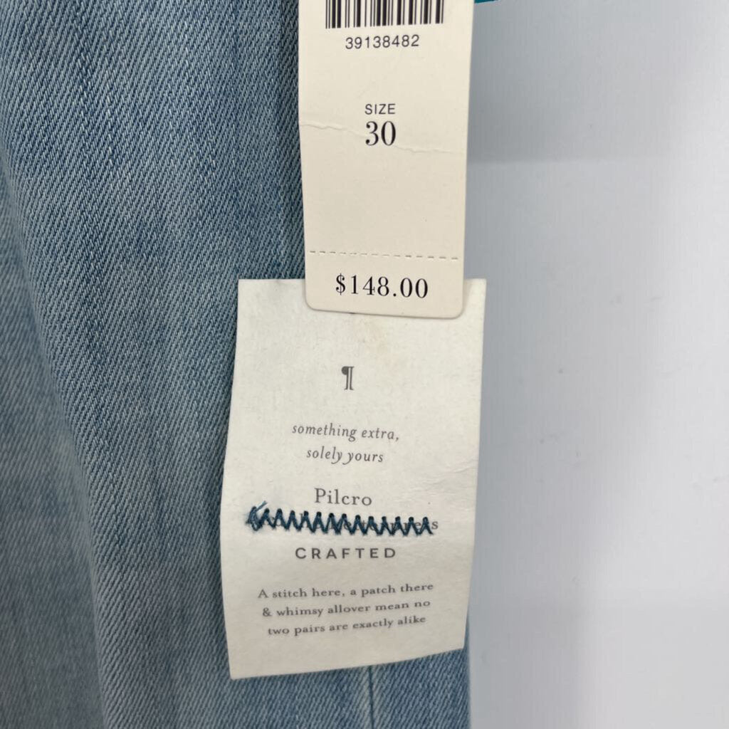 Pilcro Straight Crop Jeans