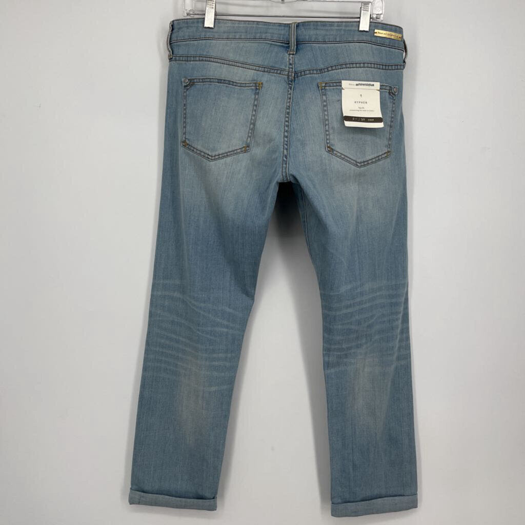 Pilcro Straight Crop Jeans