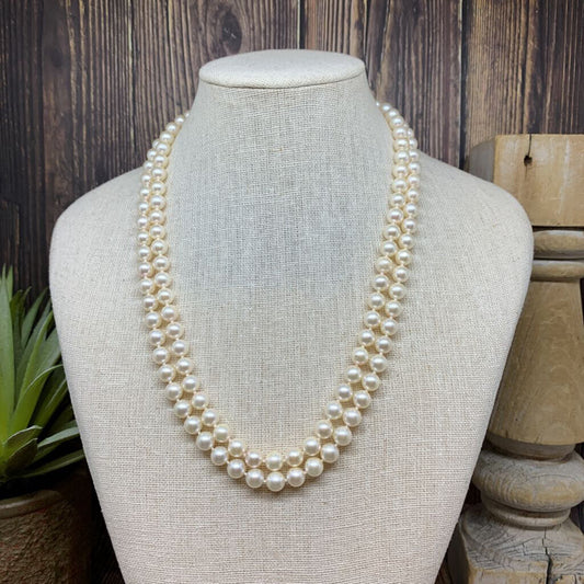 Pearl & 14k Necklace