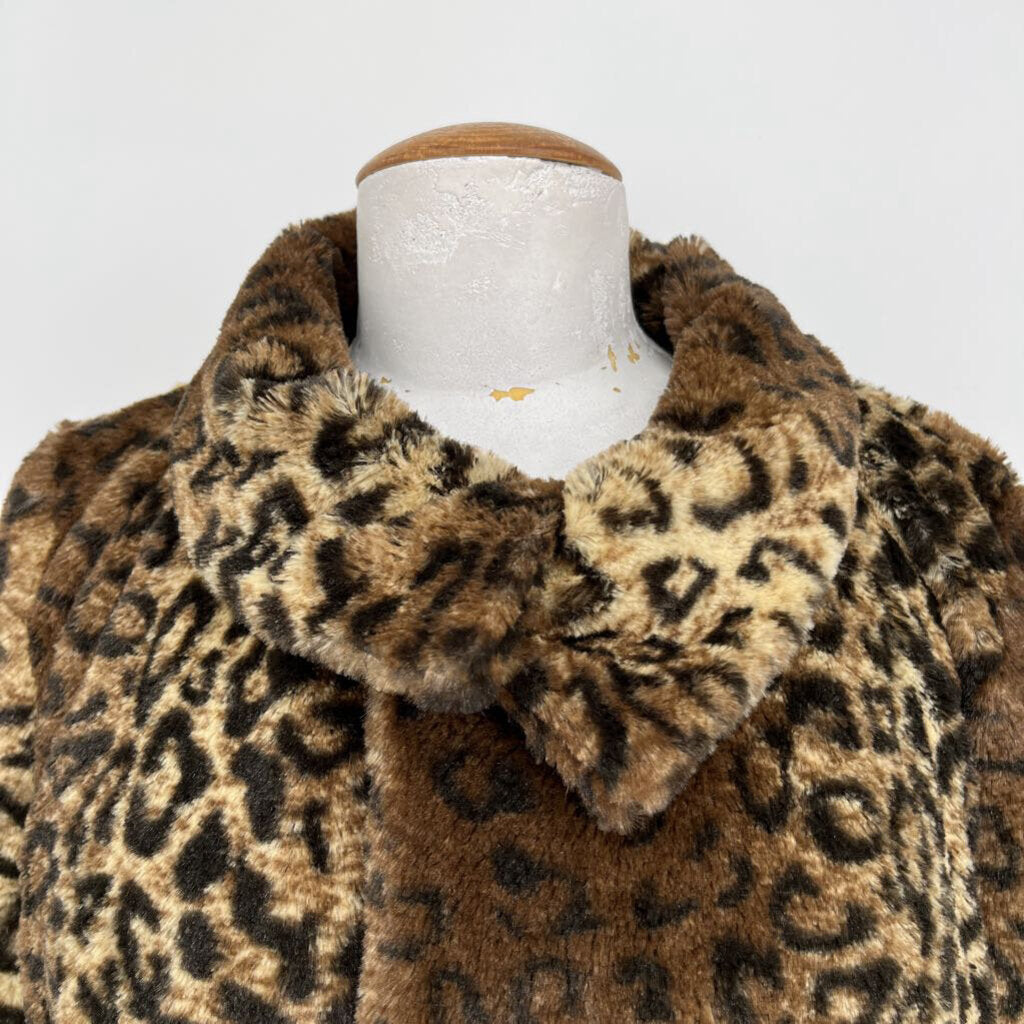 Jayley 3/4 Slv Animal Print Jacket