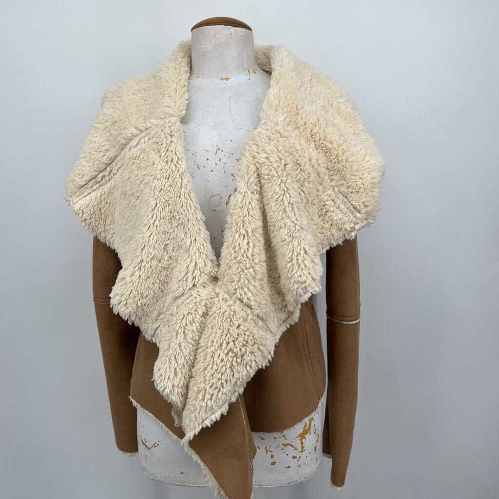 B Hip Faux Suede Jacket
