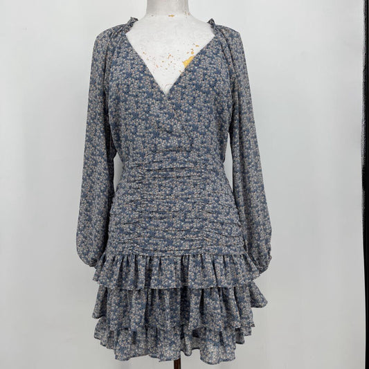 Astr the Label L/s Floral Dress