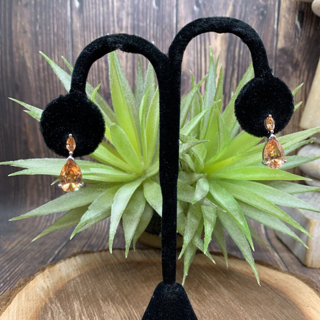 Sterling and Gem Earrings