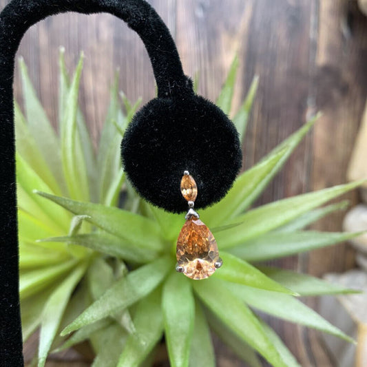 Sterling and Gem Earrings