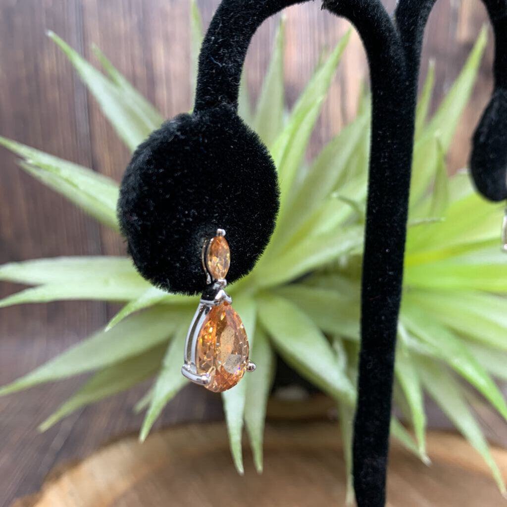 Sterling and Gem Earrings