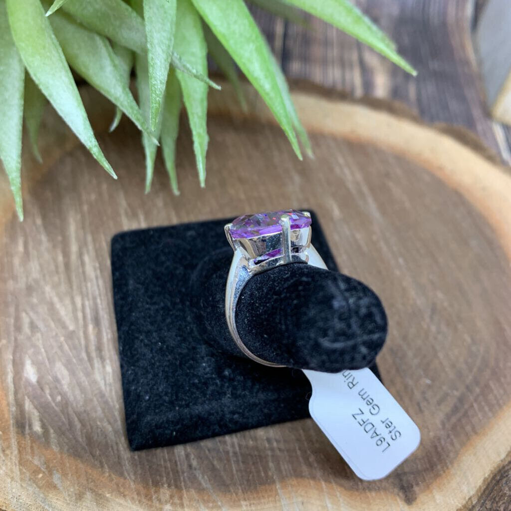 Sterling & Gem Ring