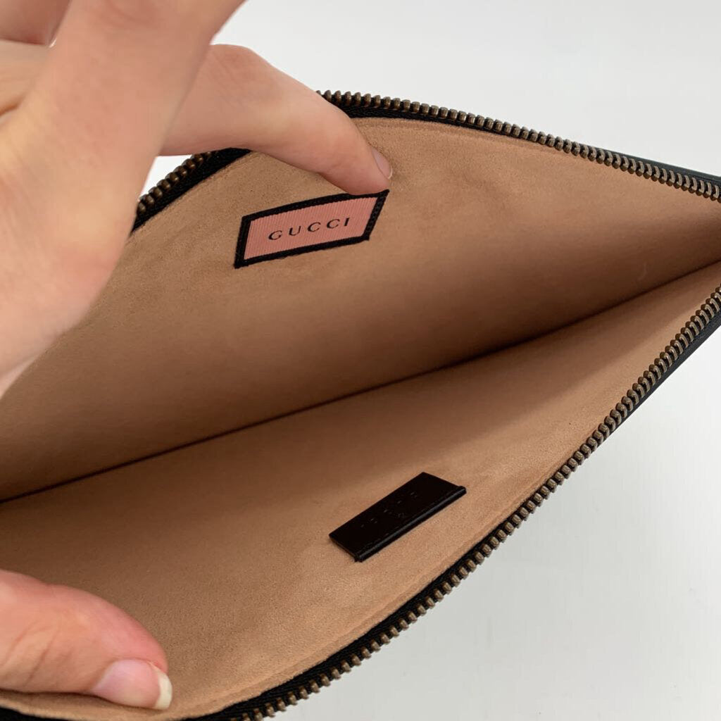 Gucci Leather Clutch