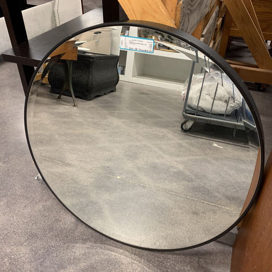 Hanging Round Metal Mirror