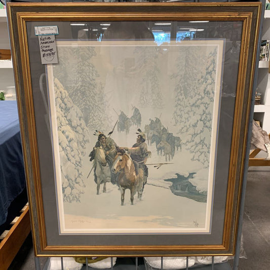 Native American Snow Passage