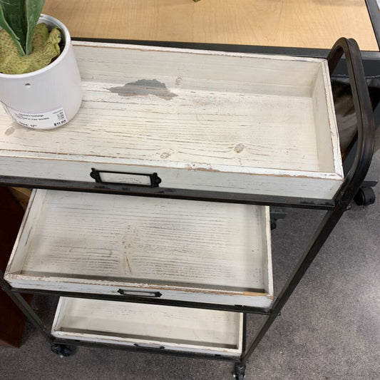 Three Tiered Rolling Cart