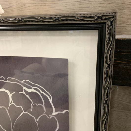 Framed Floral Sketch
