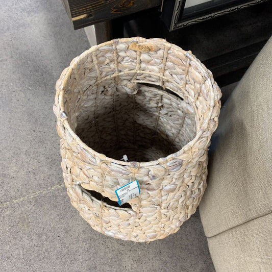 Rattan Braided Floor Vase