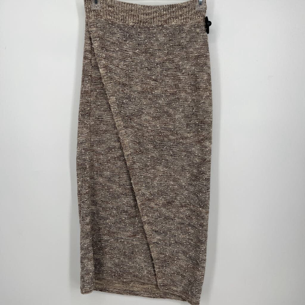 Moth Long Tweed Skirt