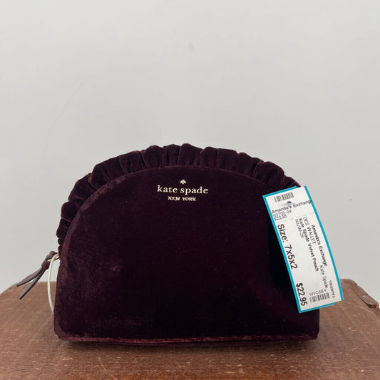 Kate Spade Velvet Pouch