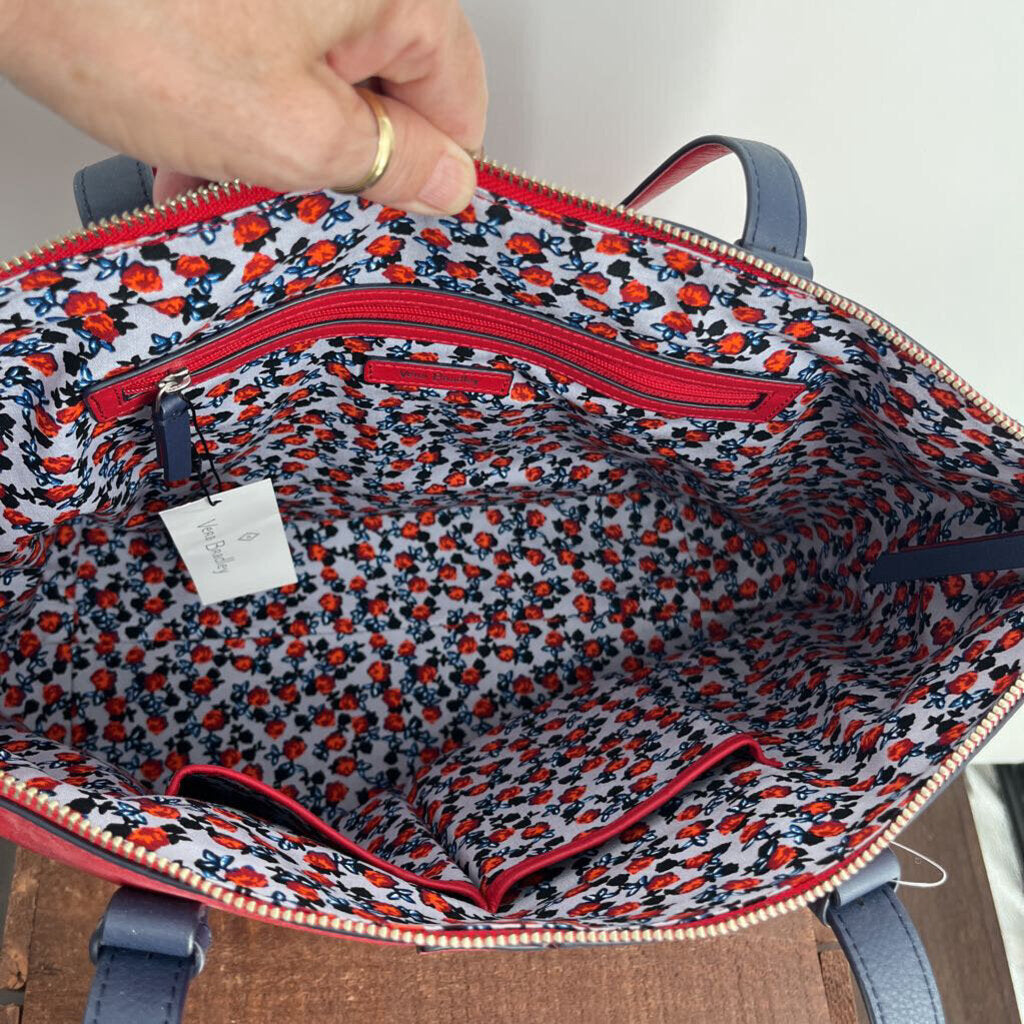 Vera Bradley Leather Tote