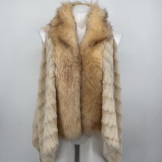 Faux Fur Open Vest