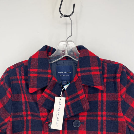 Janie and Jack Plaid Coat