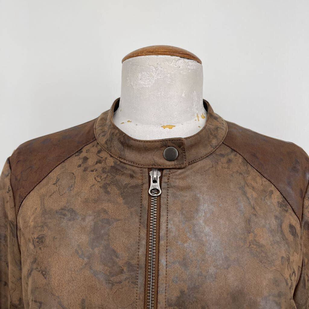 Hei Hei Faux Leather Jacket