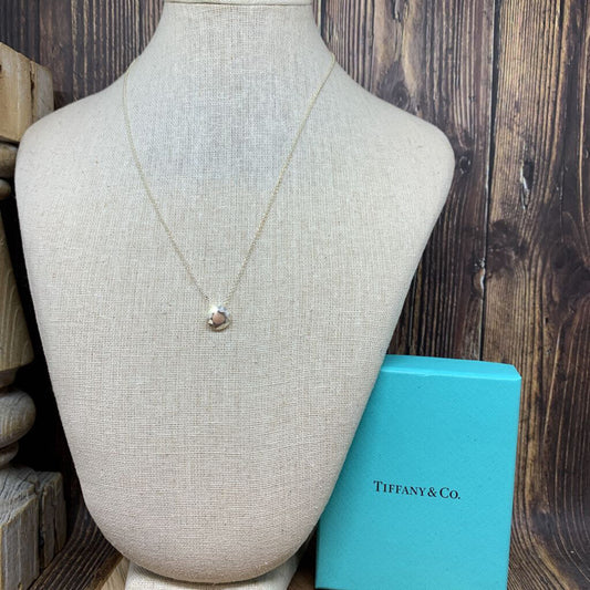 Tiffany & Co/Elsa Peretti Silver Pendant Necklace