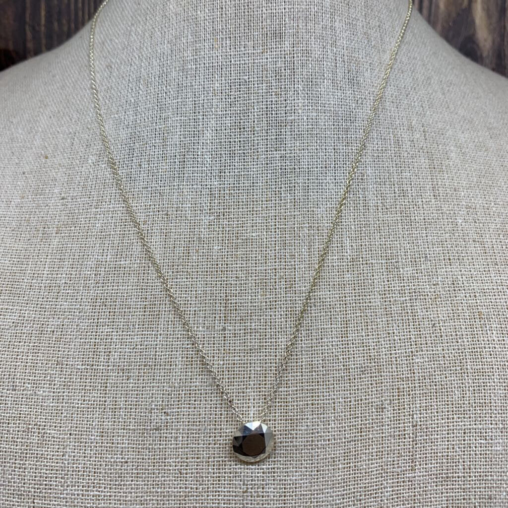 Tiffany & Co/Elsa Peretti Silver Pendant Necklace