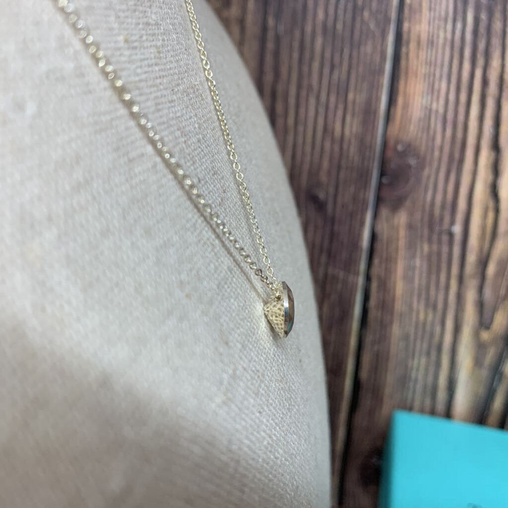 Tiffany & Co/Elsa Peretti Silver Pendant Necklace