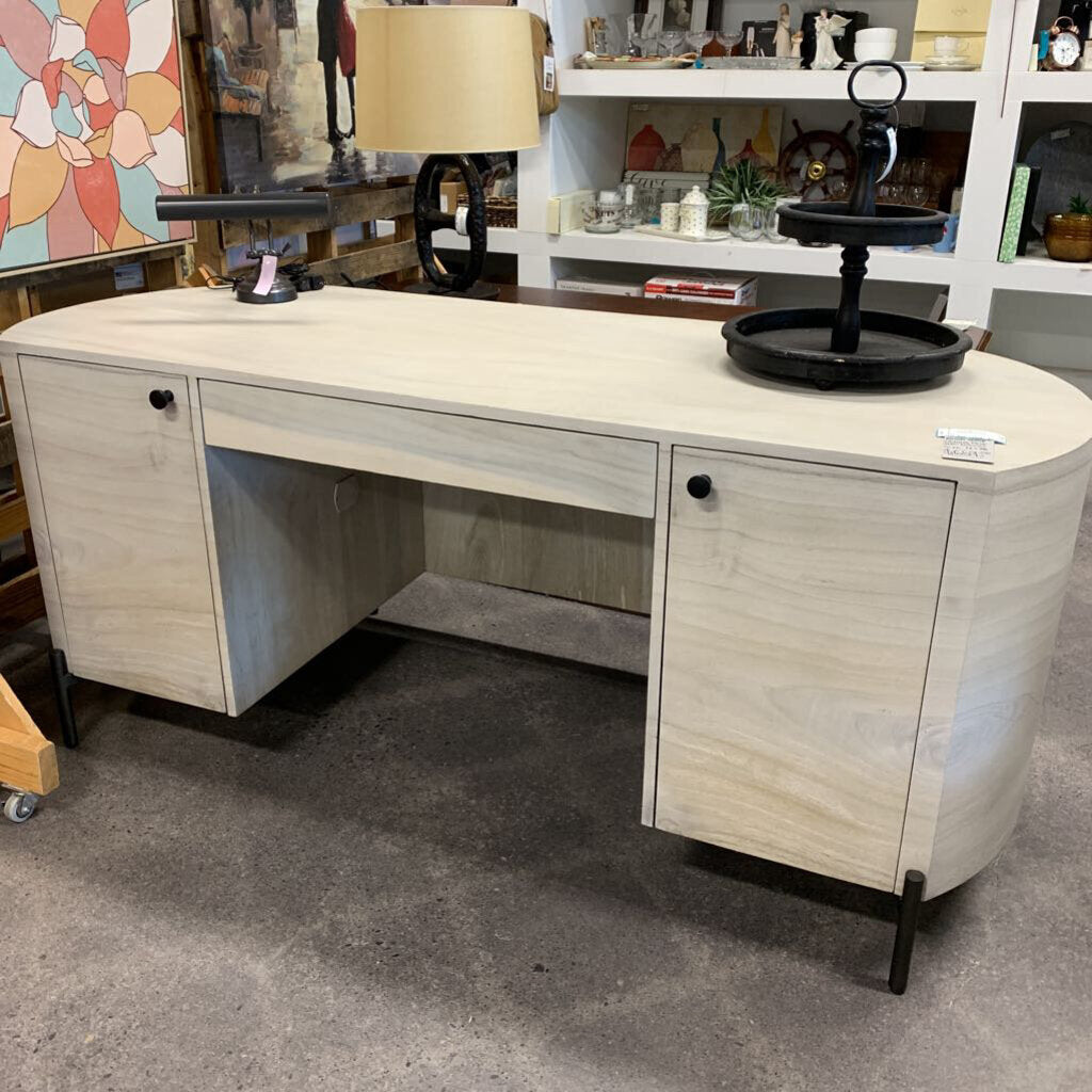 Oblong Desk with Drawer