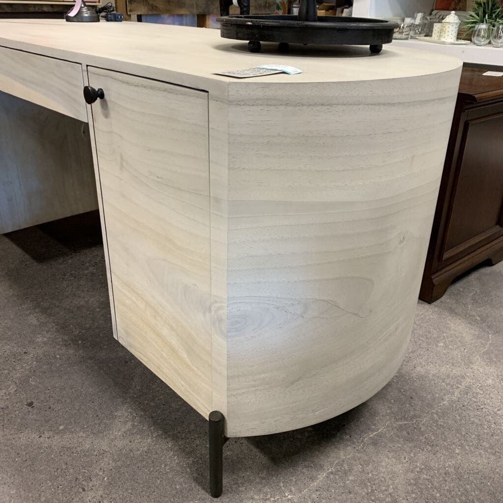 Oblong Desk with Drawer