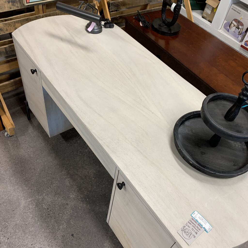Oblong Desk with Drawer
