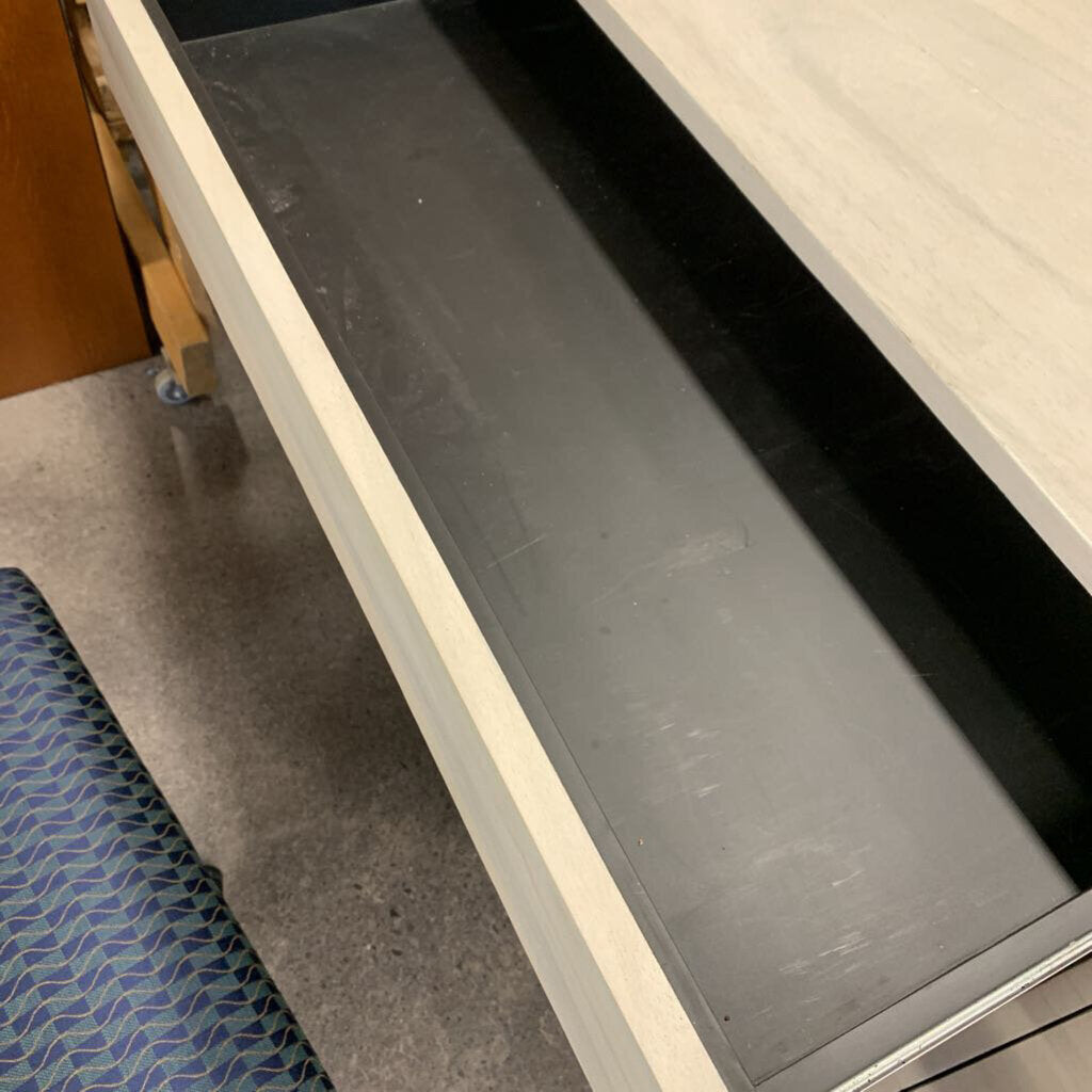 Oblong Desk with Drawer