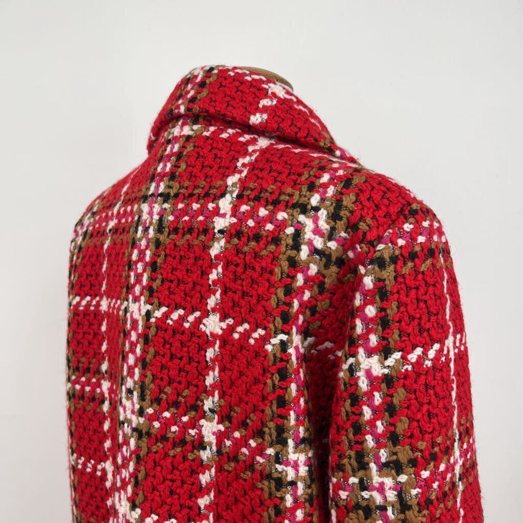 Ann Taylor Plaid Coat