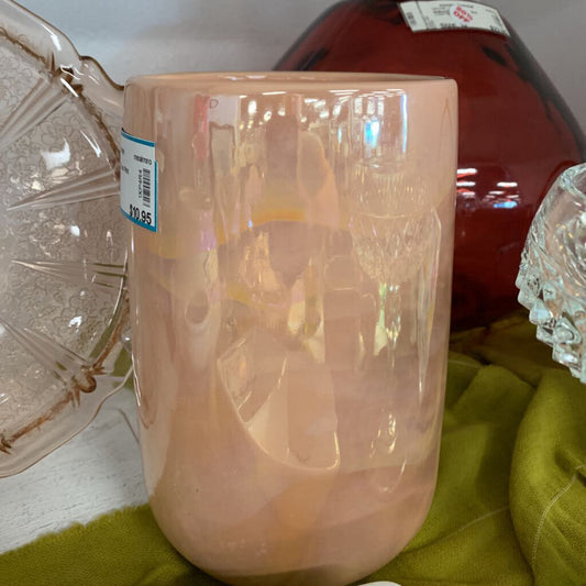 Ceramic Iridescent Vase