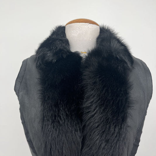 Saks Fifth Ave Lamb/Sherling Vest