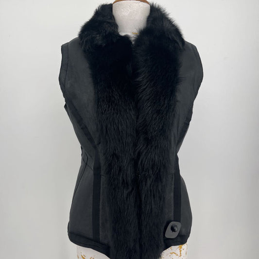 Saks Fifth Ave Lamb/Sherling Vest