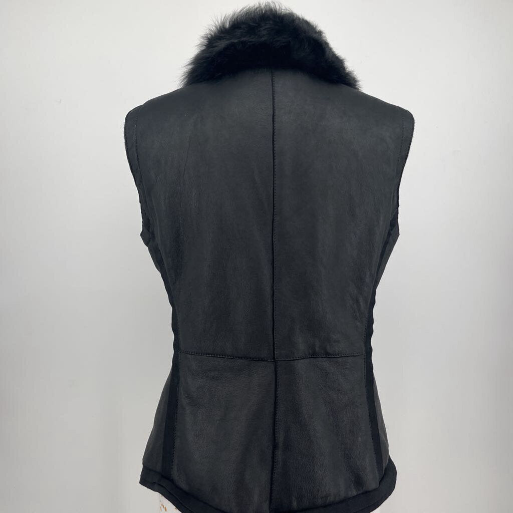 Saks Fifth Ave Lamb/Sherling Vest