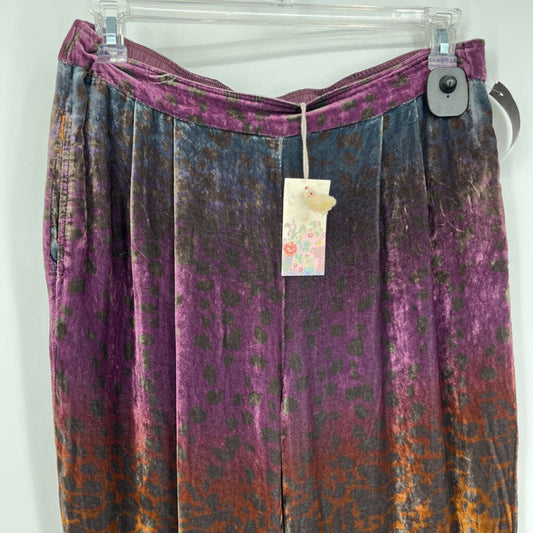 JW Cheetah Velvet Pant
