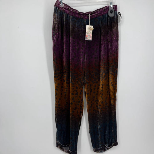 JW Cheetah Velvet Pant