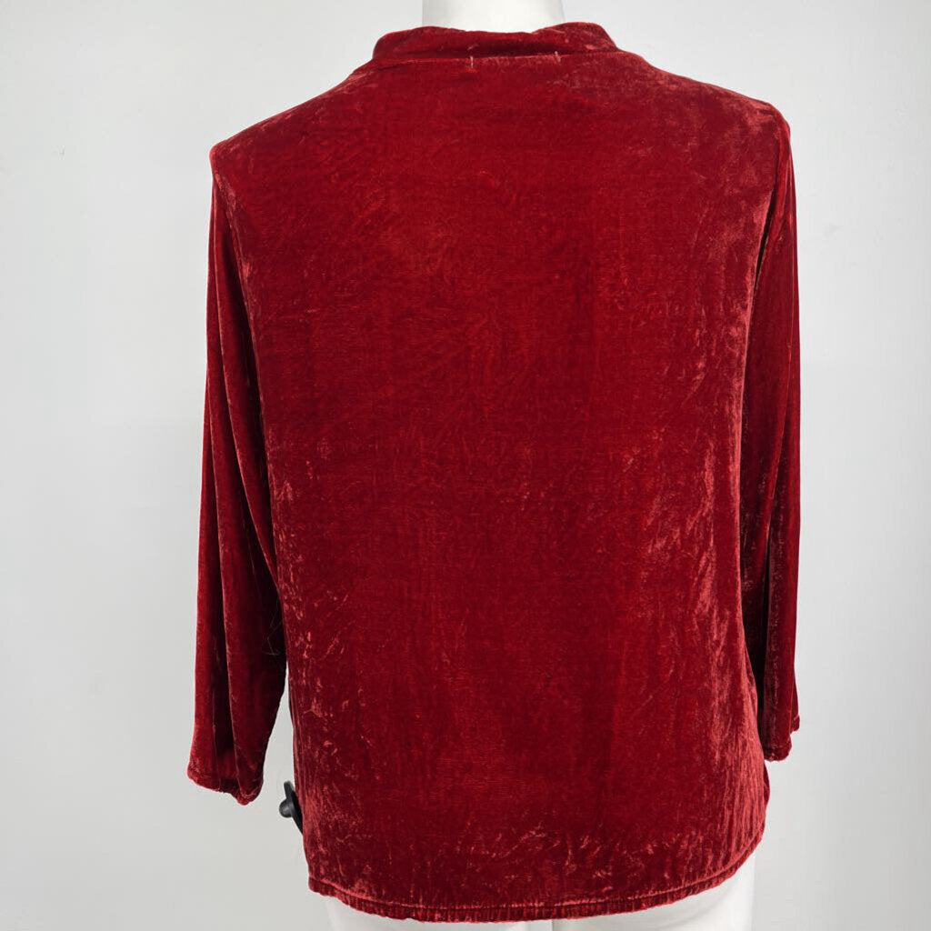 Cut-Loose L/s Velour Shirt