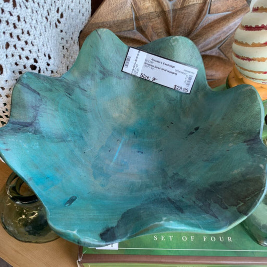 Wooden Bowl Wall Hanging