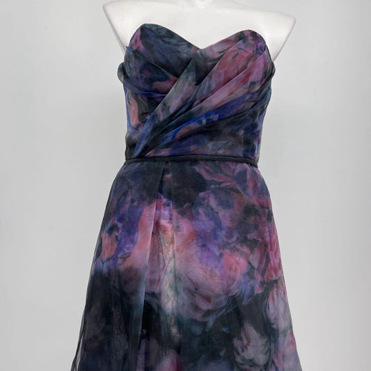 Rene Straplee Floral Dress