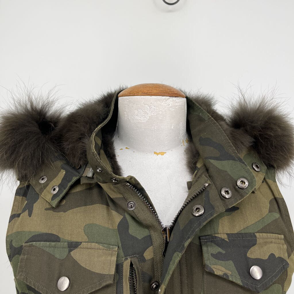 Fur lined Vest