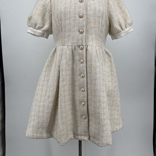 Flossy S/s Tweed Dress