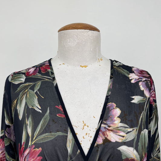Alexa B L/s Floral Dress