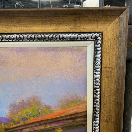 Framed City Scene Art