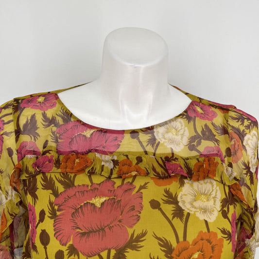 Massimo Dutti S/s SIlk Shirt