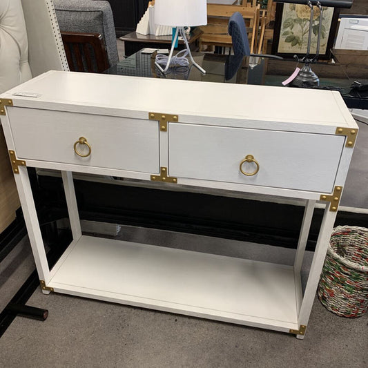 Two Drawer Console Table